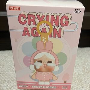 Pop Mart CRYBABY Crying Again Series- LOVE MAKES US CRY Plush Pendant Doll